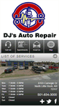 Mobile Screenshot of djsautocareinc.com